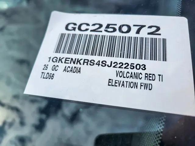 2025 GMC Acadia FWD Elevation