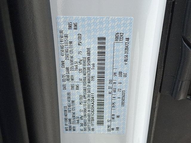 2025 Ford Transit Cargo Van T-250 148 Med Rf 9070 GVWR RWD