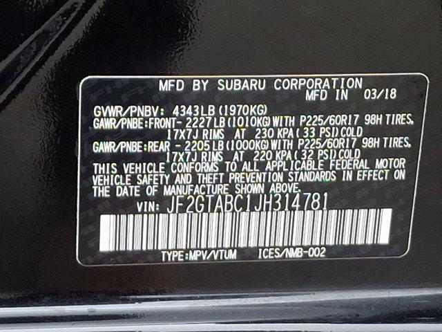 2018 Subaru Crosstrek 2.0i Premium
