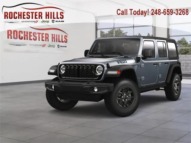 2025 Jeep Wrangler 4xe WRANGLER 4-DOOR WILLYS 4xe