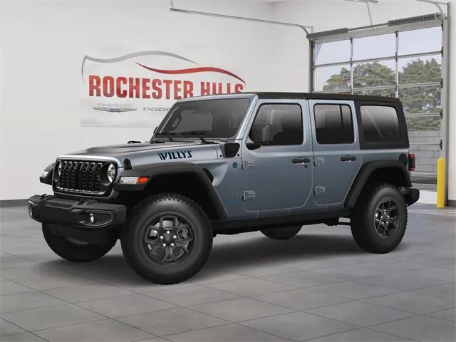 2025 Jeep Wrangler 4xe WRANGLER 4-DOOR WILLYS 4xe