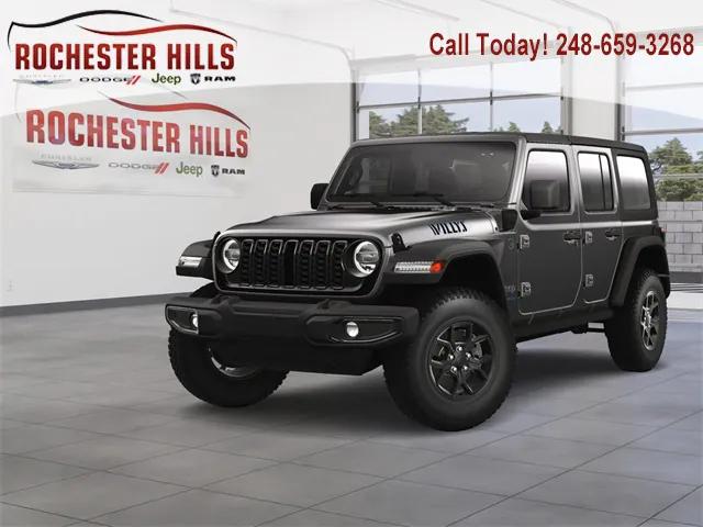 2025 Jeep Wrangler 4xe WRANGLER 4-DOOR WILLYS 4xe