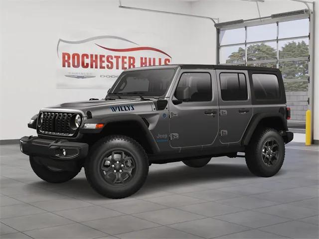 2025 Jeep Wrangler 4xe WRANGLER 4-DOOR WILLYS 4xe
