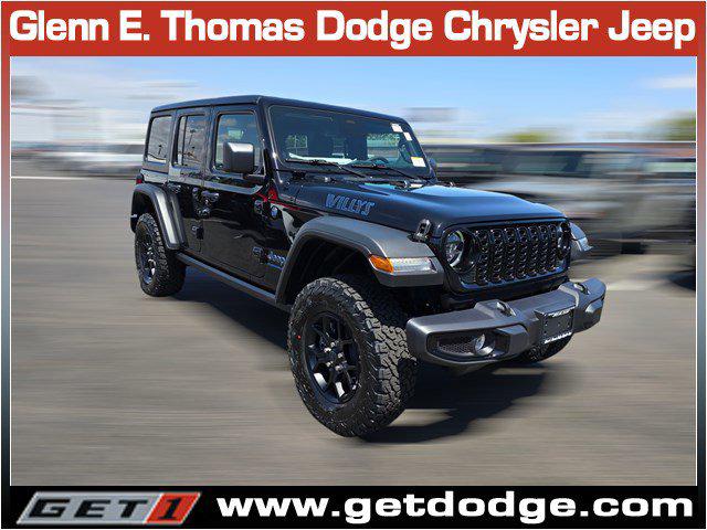 2025 Jeep Wrangler 4xe WRANGLER 4-DOOR WILLYS 4xe