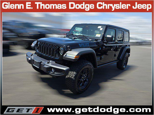 2025 Jeep Wrangler 4xe WRANGLER 4-DOOR WILLYS 4xe