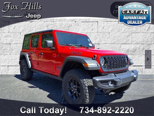 2025 Jeep Wrangler 4xe WRANGLER 4-DOOR WILLYS 4xe