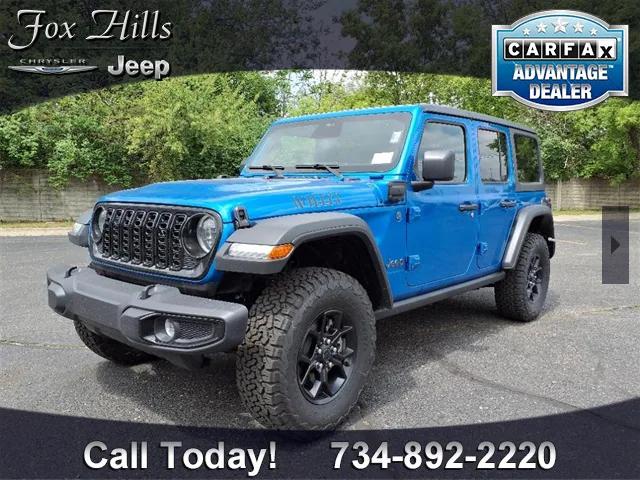 2025 Jeep Wrangler 4xe WRANGLER 4-DOOR WILLYS 4xe