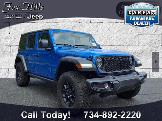 2025 Jeep Wrangler 4xe WRANGLER 4-DOOR WILLYS 4xe