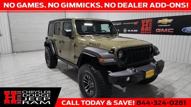 2025 Jeep Wrangler WRANGLER 4-DOOR WILLYS