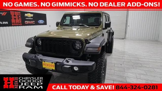2025 Jeep Wrangler WRANGLER 4-DOOR WILLYS