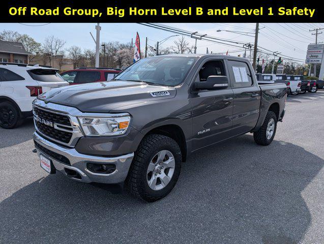 2022 RAM 1500 Big Horn Crew Cab 4x4 57 Box