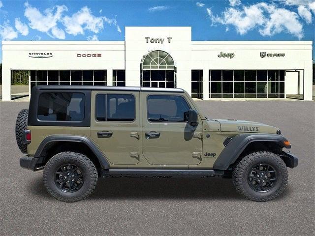 2025 Jeep Wrangler 4-Door Willys 4x4
