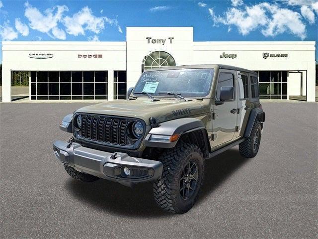 2025 Jeep Wrangler 4-Door Willys 4x4