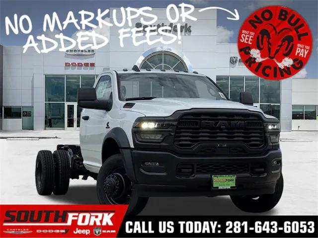 2025 RAM Ram 5500 Chassis Cab RAM 5500 TRADESMAN CHASSIS REGULAR CAB 4X4 84 CA