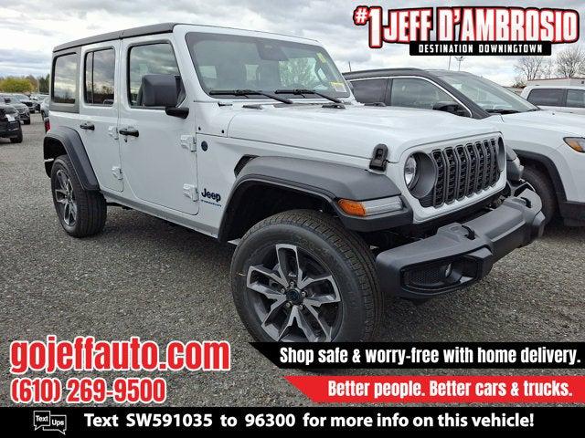 2025 Jeep Wrangler 4xe WRANGLER 4-DOOR SPORT S 4xe