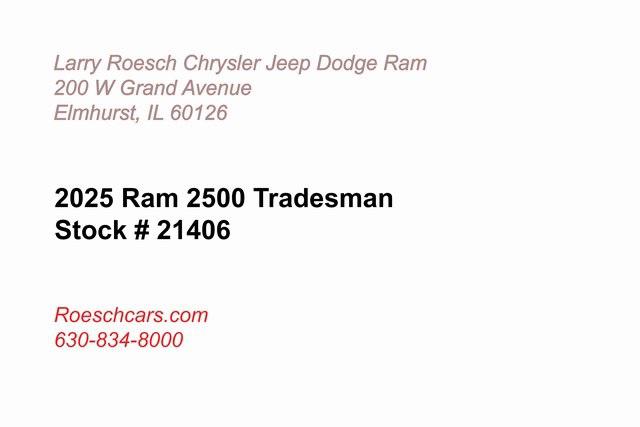 2025 RAM Ram 2500 RAM 2500 TRADESMAN CREW CAB 4X4 64 BOX