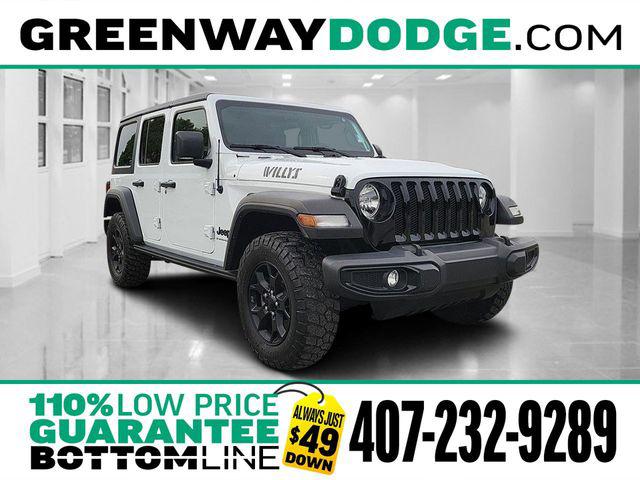 2023 Jeep Wrangler 4-Door Willys Sport 4x4