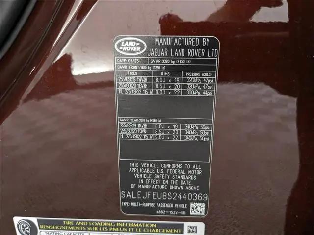 2025 Land Rover Defender 130 P400 S