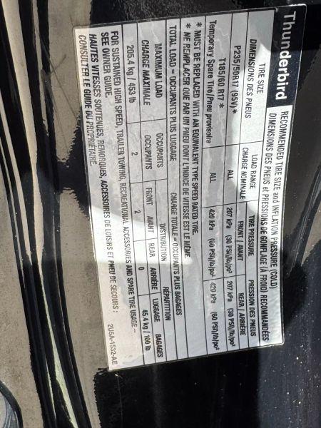 2002 Ford Thunderbird Base