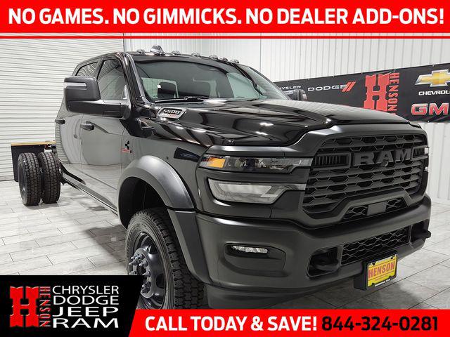 2025 RAM Ram 5500 Chassis Cab RAM 5500 TRADESMAN CHASSIS CREW CAB 4X4 60 CA