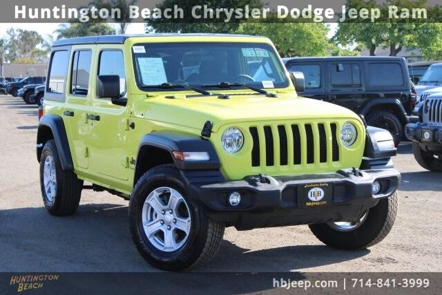 2023 Jeep Wrangler 4-Door Sport S 4x4 for sale in Huntington Beach, CA