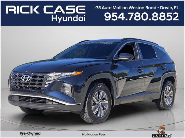 2023 Hyundai Tucson Hybrid Blue for sale in DAVIE, FL