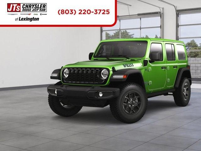 2025 Jeep Wrangler 4xe WRANGLER 4-DOOR WILLYS 4xe