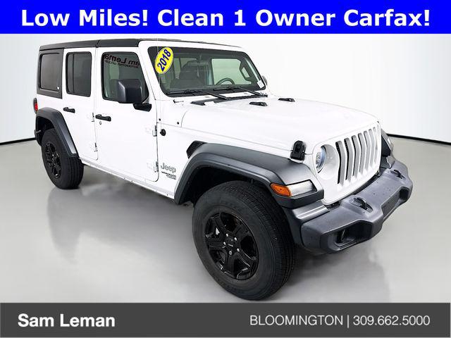 2018 Jeep Wrangler Unlimited Sport S 4x4