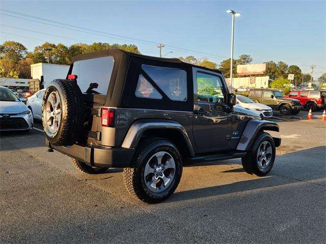 2017 Jeep Wrangler Sahara 4x4