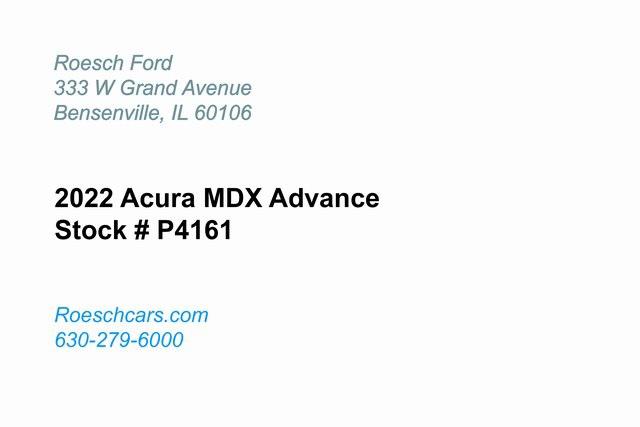 2022 Acura MDX Advance Package