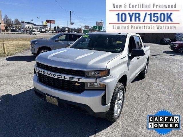 2021 Chevrolet Silverado 1500 4WD Crew Cab Short Bed Custom