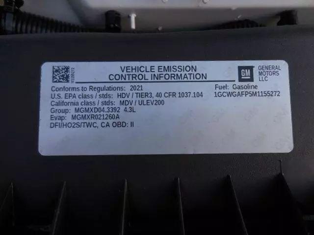 2021 Chevrolet Express Cargo Van RWD 2500 Regular Wheelbase WT