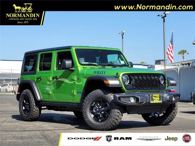 2025 Jeep Wrangler 4xe WRANGLER 4-DOOR WILLYS 4xe