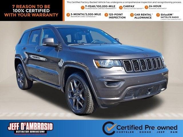 2021 Jeep Grand Cherokee 80th Anniversary 4X4
