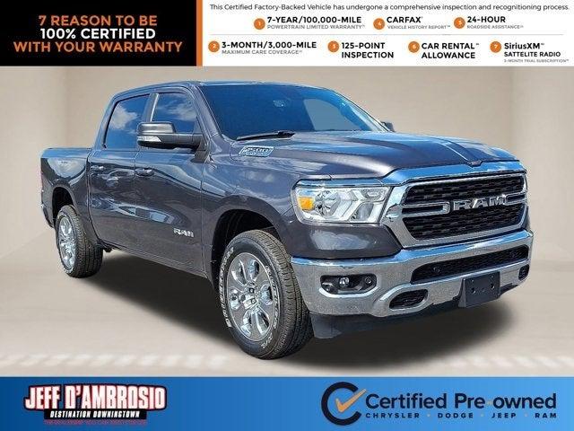 2022 RAM 1500 Big Horn Crew Cab 4x4 57 Box