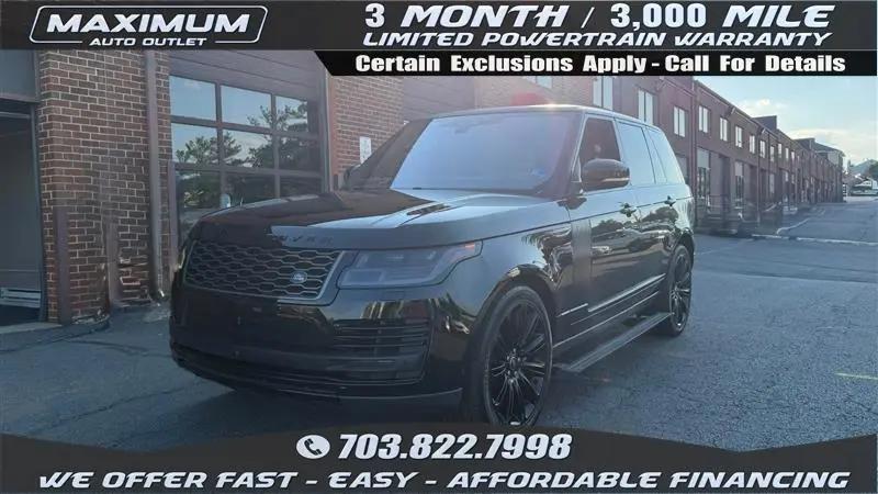 2018 Land Rover Range Rover 3.0L V6 Supercharged for sale in Manassas Park, VA