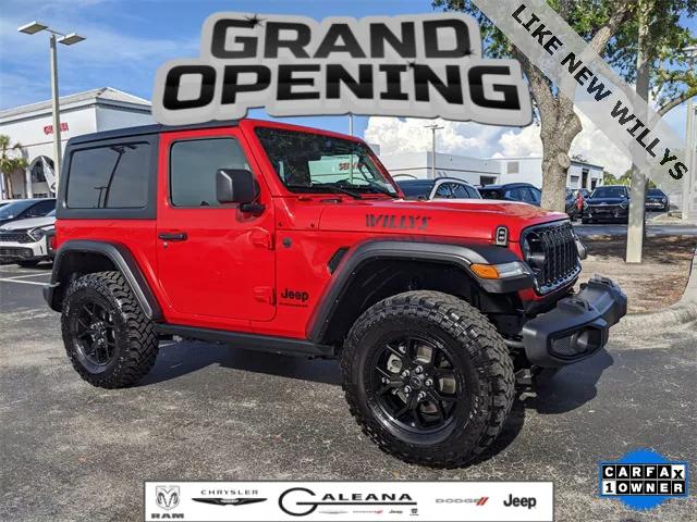 2024 Jeep Wrangler 2-Door Willys 4x4