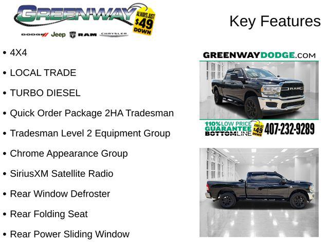 2023 RAM 2500 Tradesman Crew Cab 4x4 64 Box