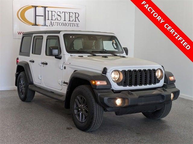 2024 Jeep Wrangler 4-Door Sport S 4x4