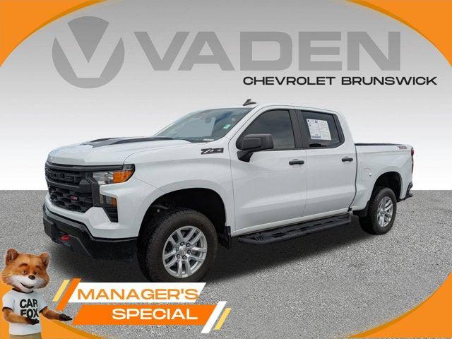 2024 Chevrolet Silverado 1500 4WD Crew Cab Short Bed Custom Trail Boss