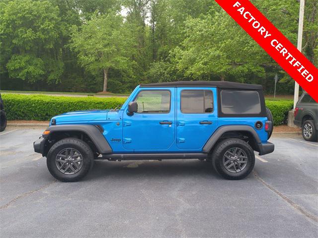 2024 Jeep Wrangler 4-Door Sport S 4x4