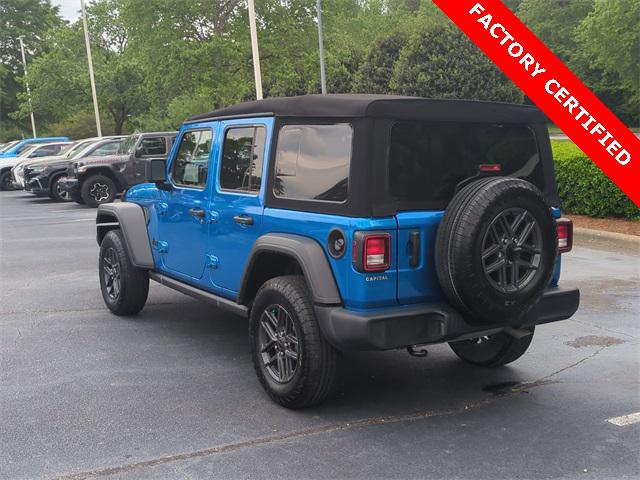 2024 Jeep Wrangler 4-Door Sport S 4x4