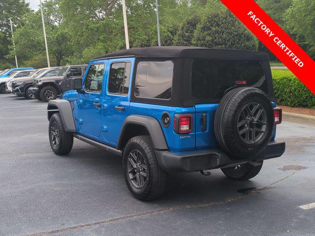2024 Jeep Wrangler 4-Door Sport S 4x4