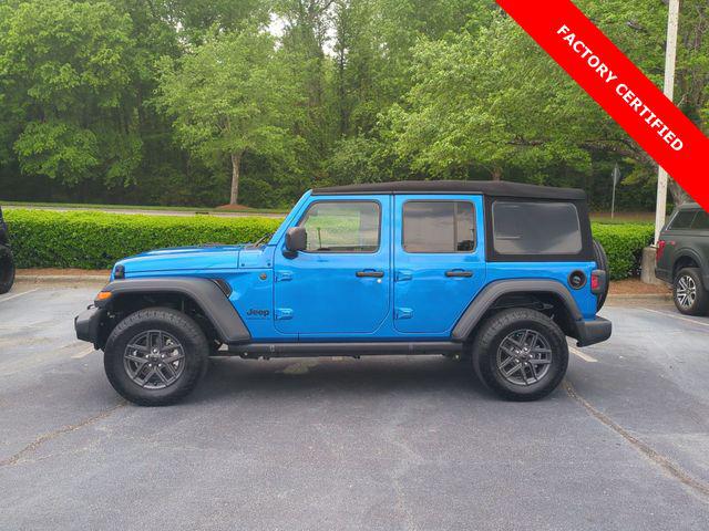 2024 Jeep Wrangler 4-Door Sport S 4x4