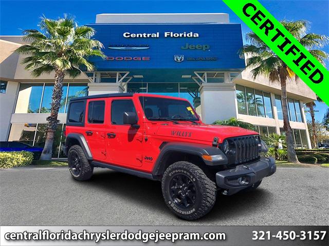 2021 Jeep Wrangler Unlimited Willys 4x4