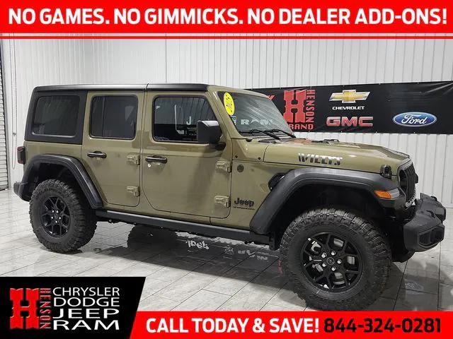 2025 Jeep Wrangler WRANGLER 4-DOOR WILLYS