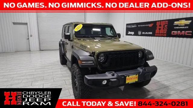 2025 Jeep Wrangler WRANGLER 4-DOOR WILLYS