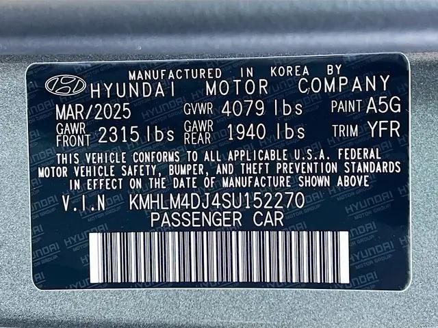 2025 Hyundai Elantra Hybrid SEL Sport