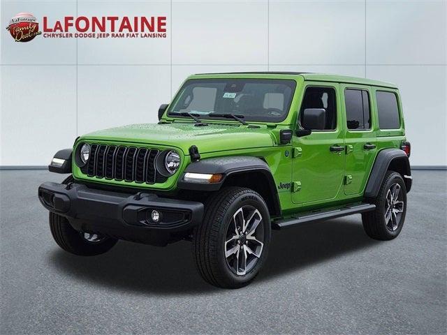 2025 Jeep Wrangler 4xe WRANGLER 4-DOOR SPORT S 4xe