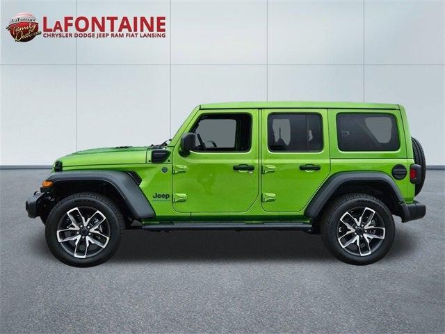 2025 Jeep Wrangler 4xe WRANGLER 4-DOOR SPORT S 4xe